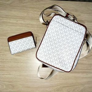 Michael Kora cross body and card holder
